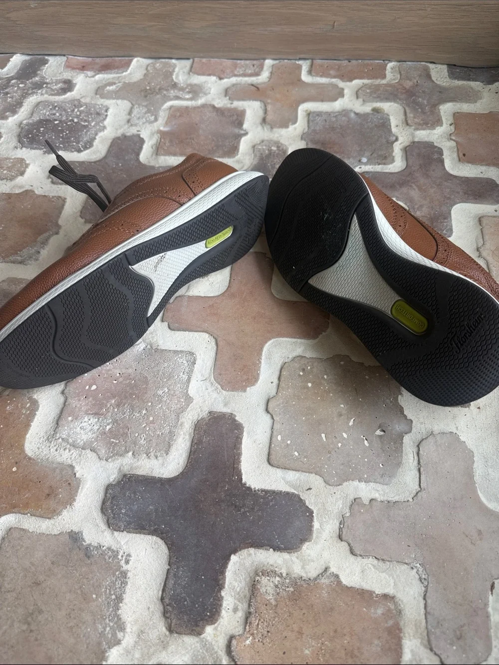 Boy’s Brown Casual Wingtip Lace-Up Shoes